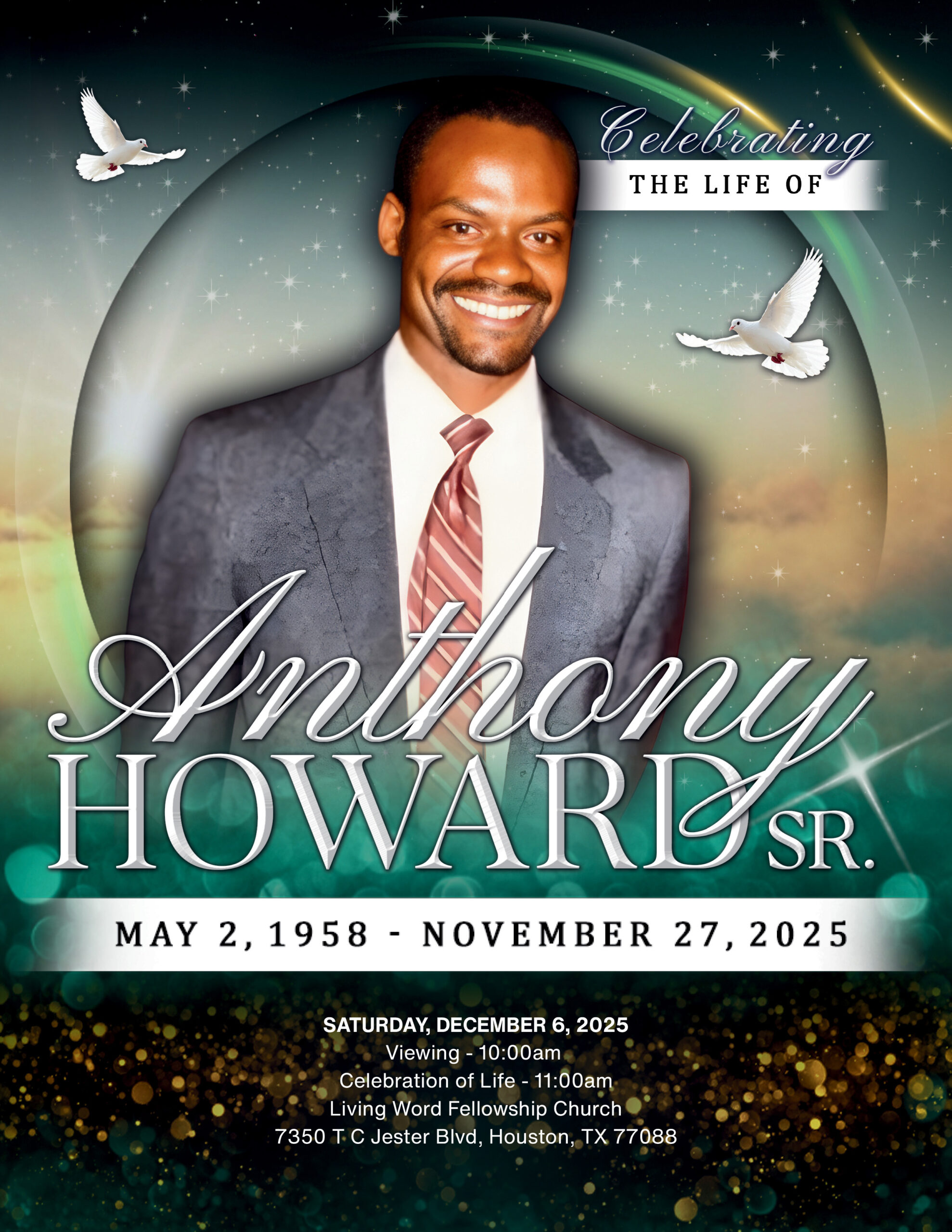 Anthony Howard Sr. 1958-2025 Anthony Howard Sr. 1958-2025