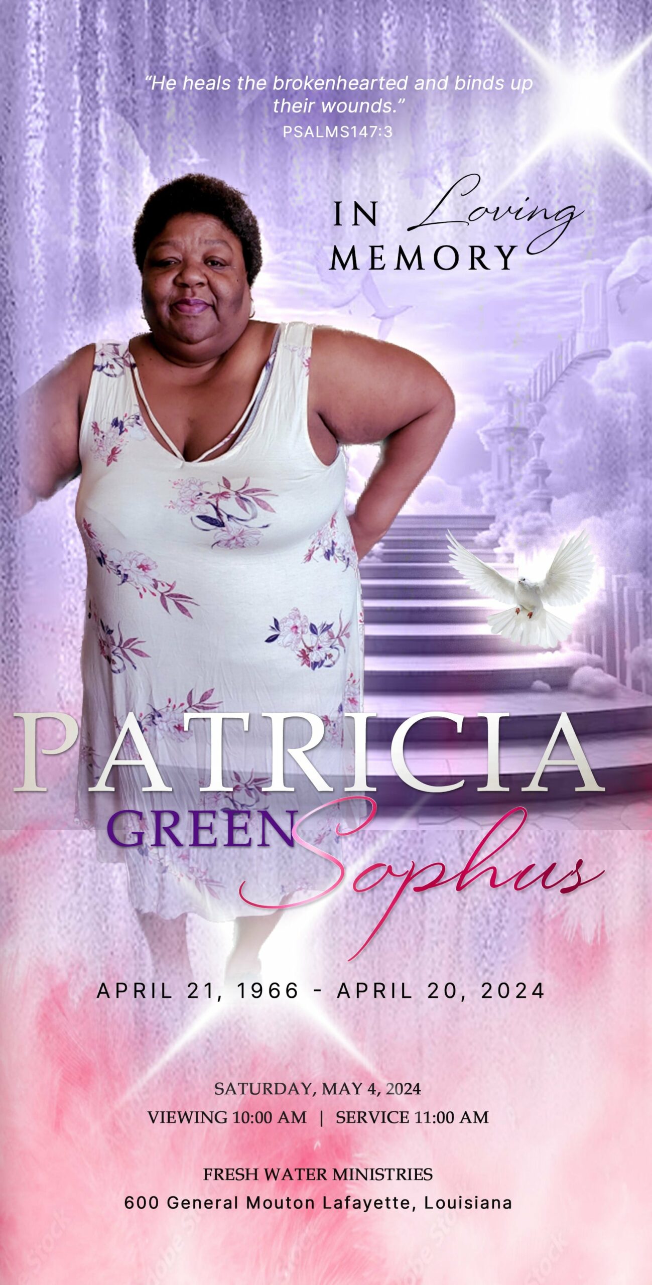 Patricia Green Sophus 1966 – 2024