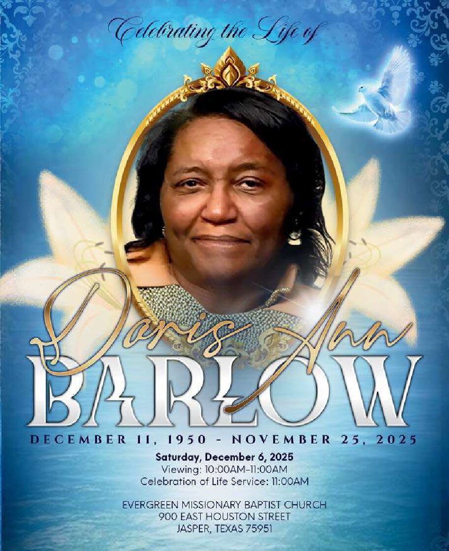 Doris Ann Barlow 1950-2025