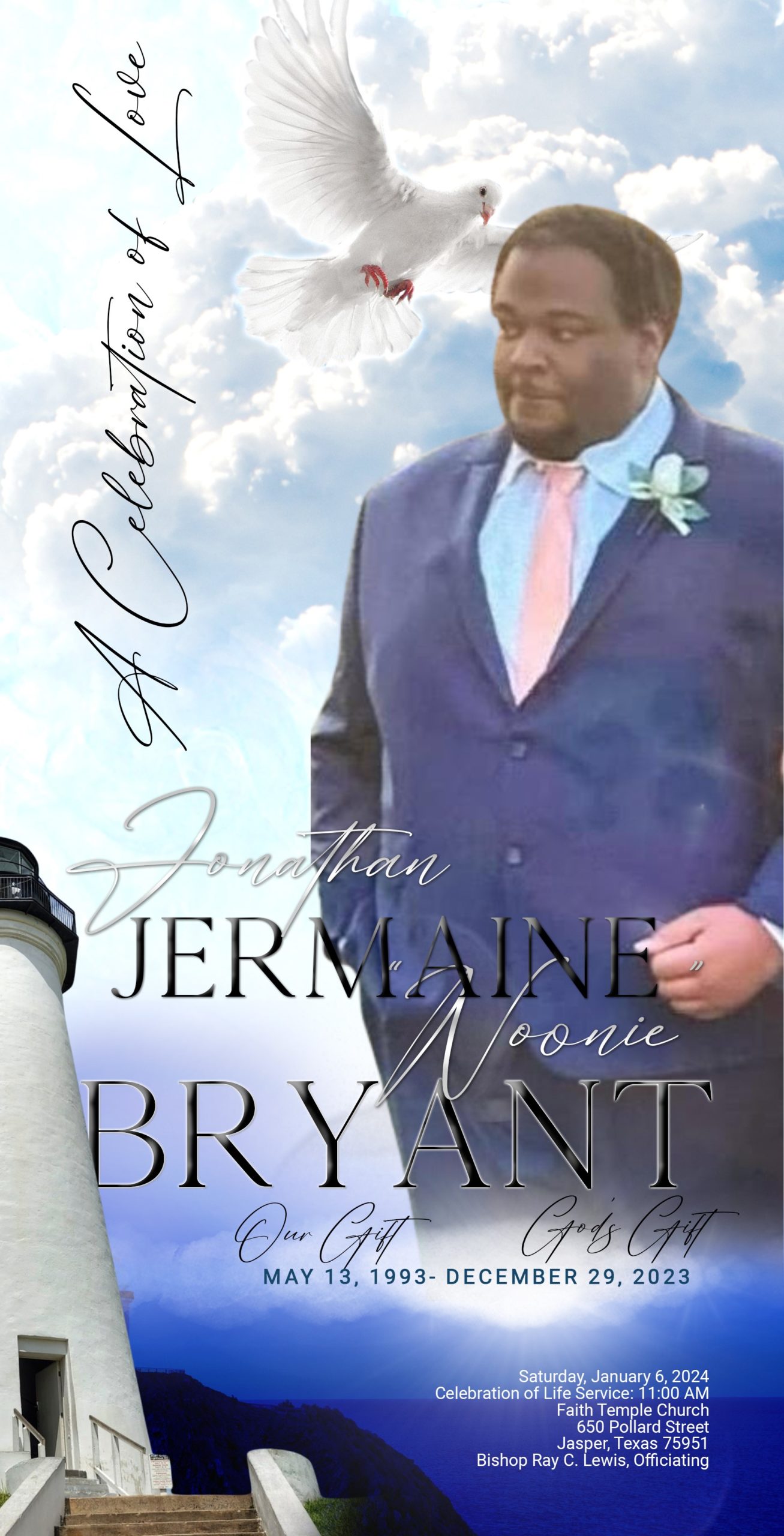 Jonathan Jermaine “Noonie” Bryant 1993 – 2023