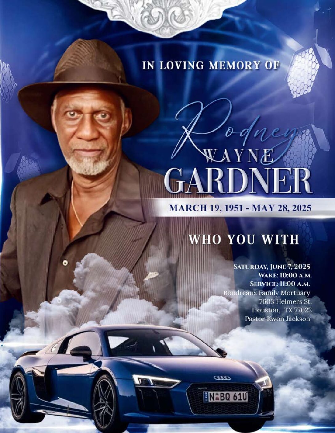 Rodney Wayne Gardner 1951 – 2025