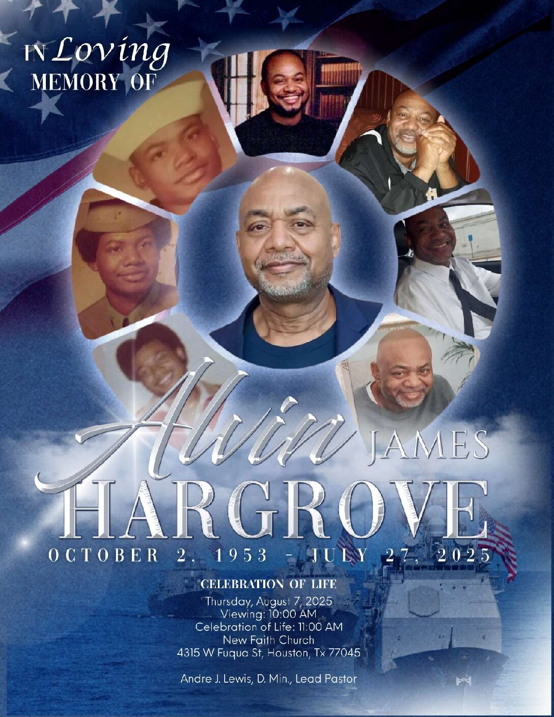 Alvin James Hargrove Sr. 1953-2025