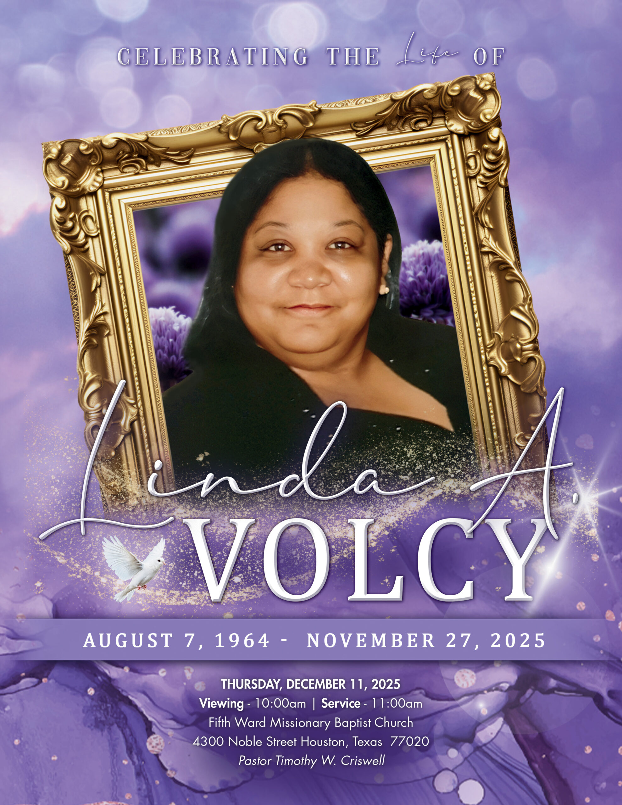 Linda A. Volcy 1964 – 2025