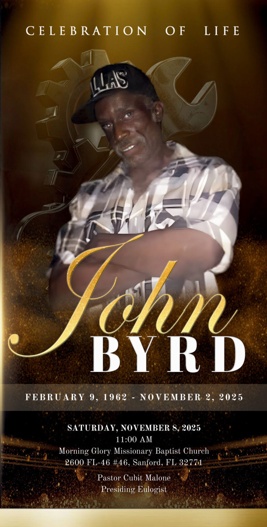 John Benjamin Byrd III 1962-2025 John Benjamin Byrd III 1962-2025