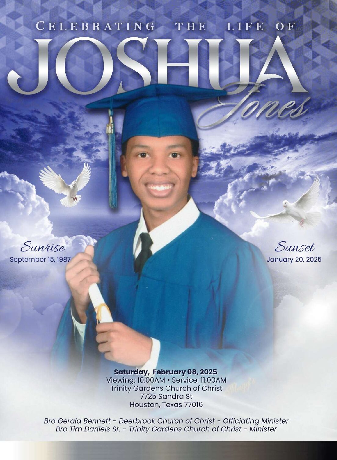Joshua Jones 1987-2025