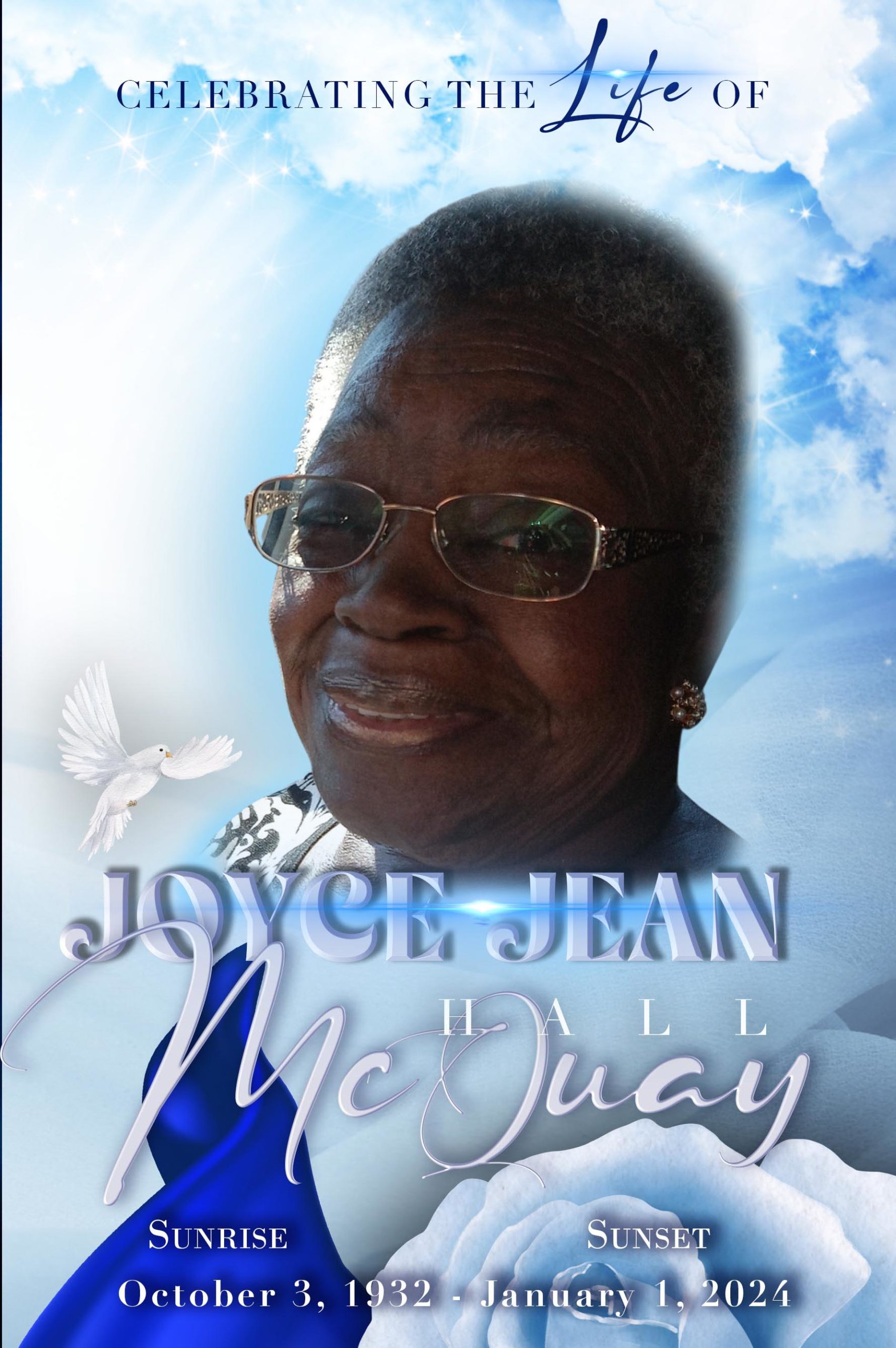 Joyce Jean Hall 1932-2024