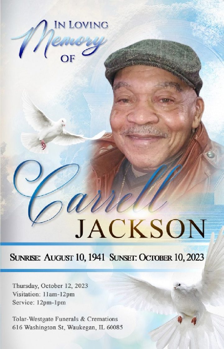 Carrell Jackson 1941 – 2023