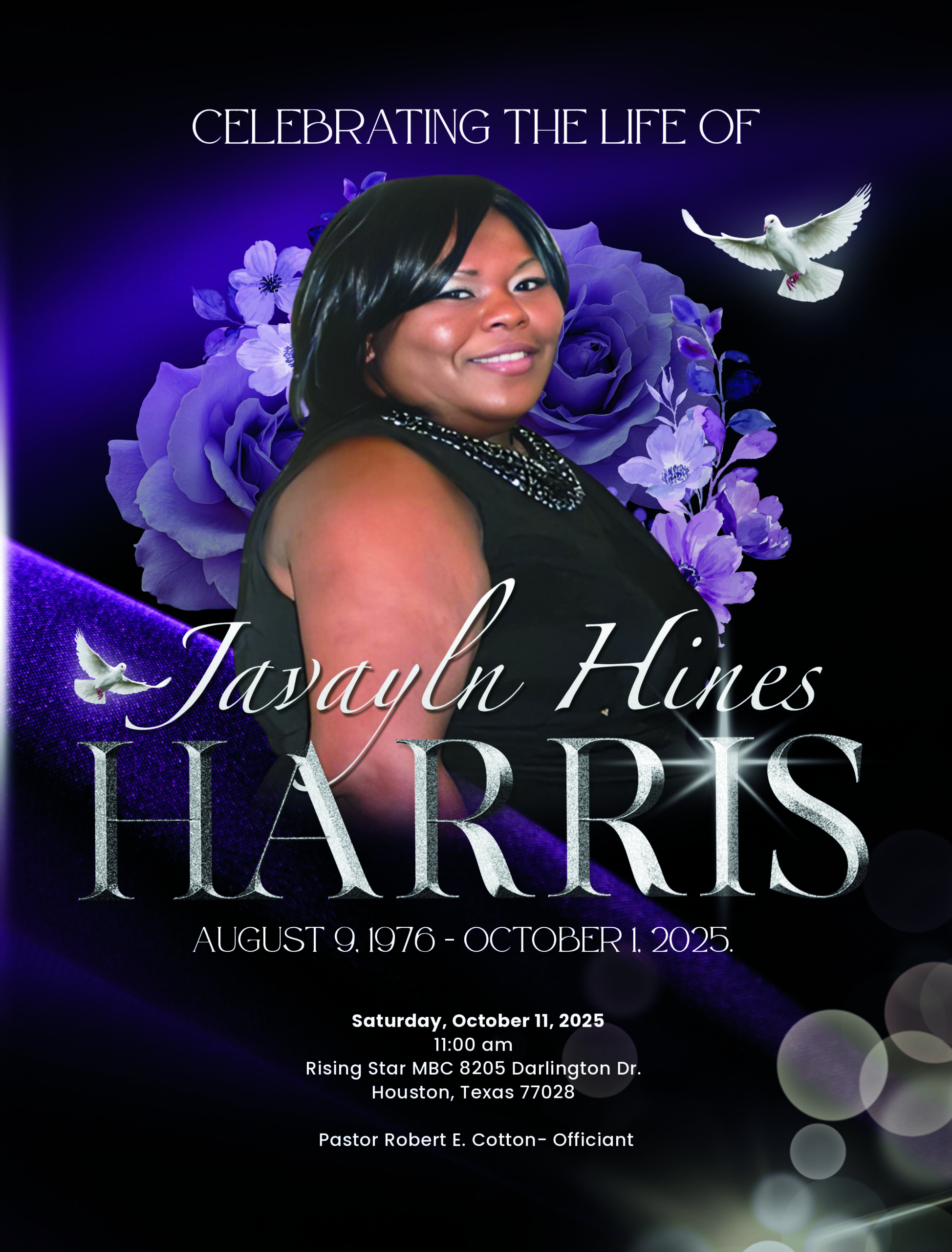 Javalyn Hines Harris 1976 – 2025
