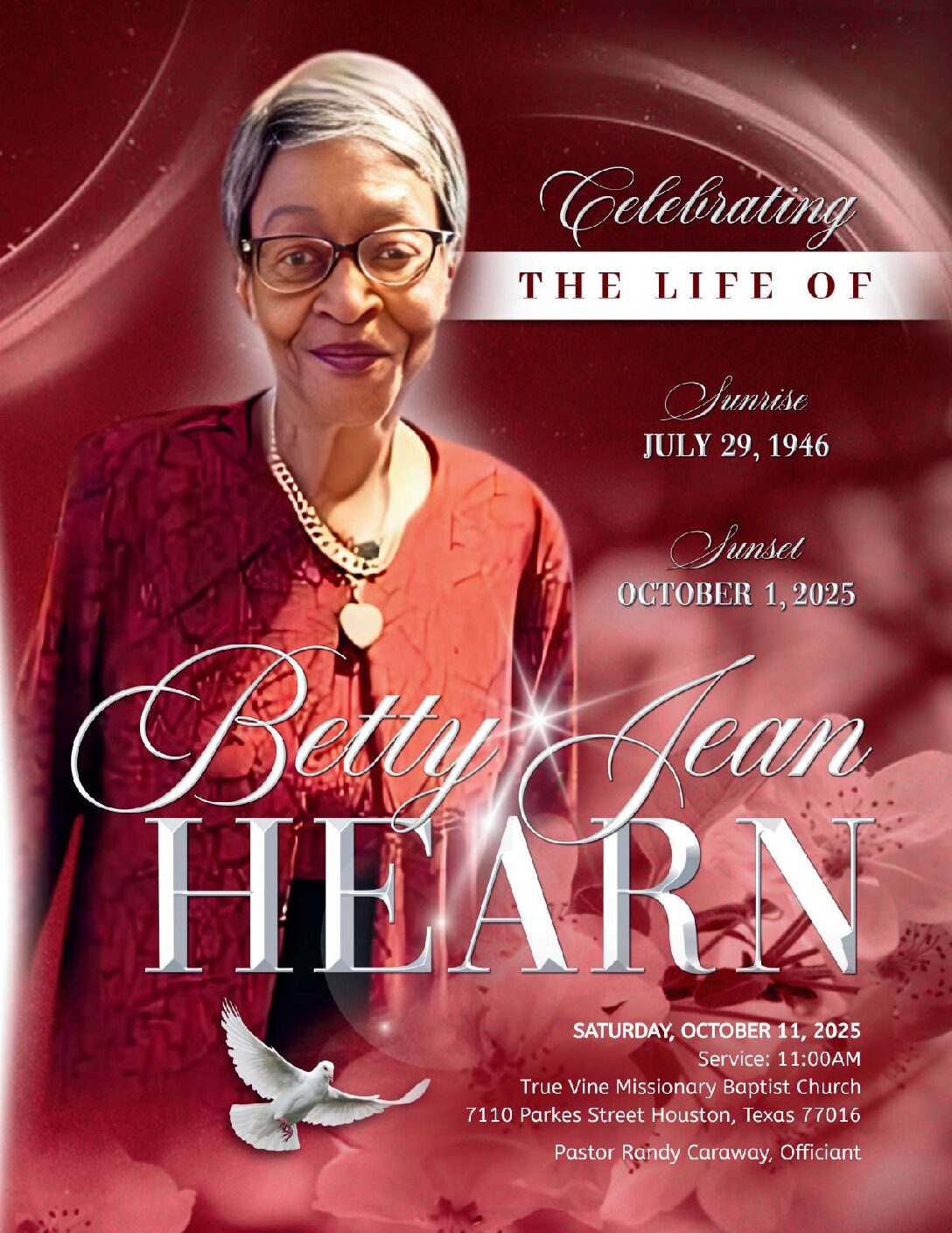 Betty Jean Howard Hearn 1946-2025