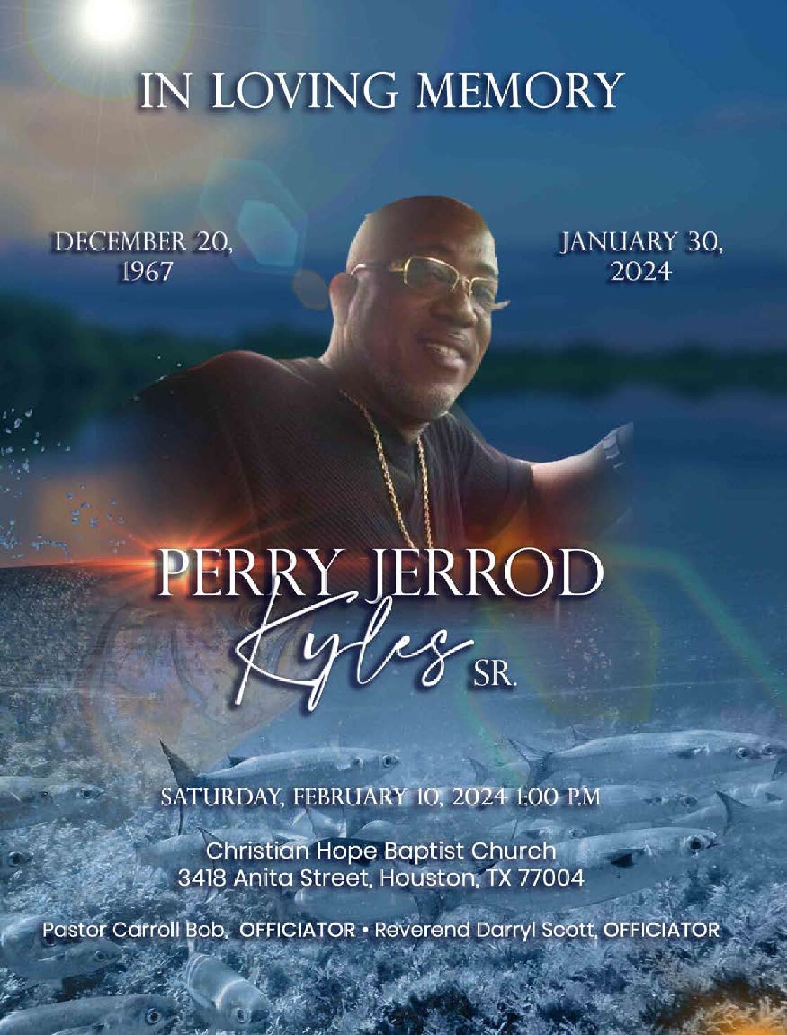 Perry Jerrod Kyles Sr. 1967 – 2024