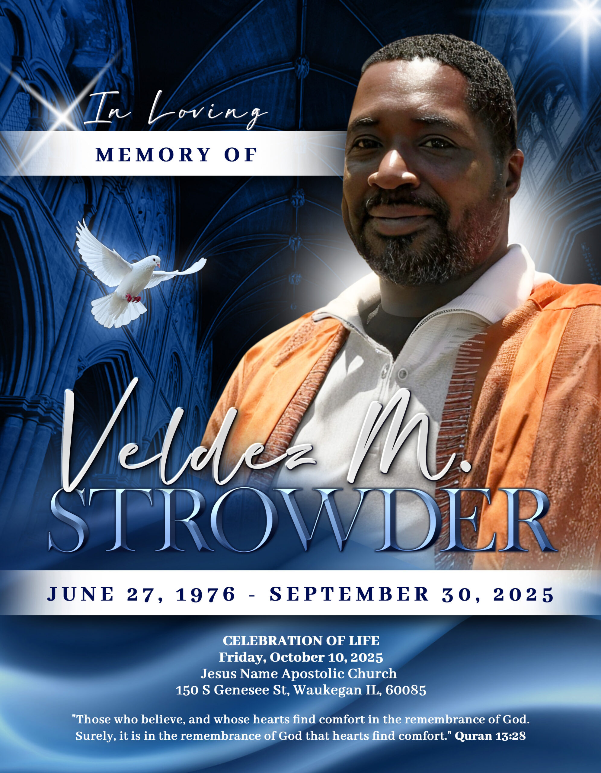 Veldez M. Strowder 1976-2025