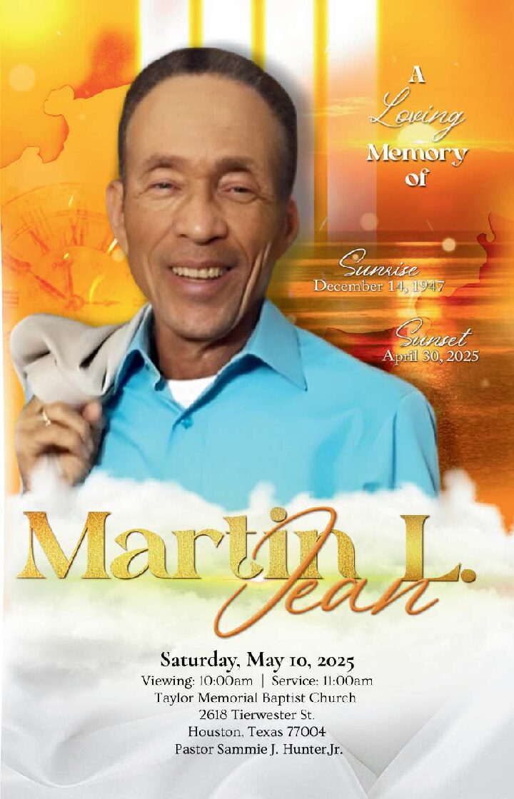 Martin Leon Jean 1947 – 2025