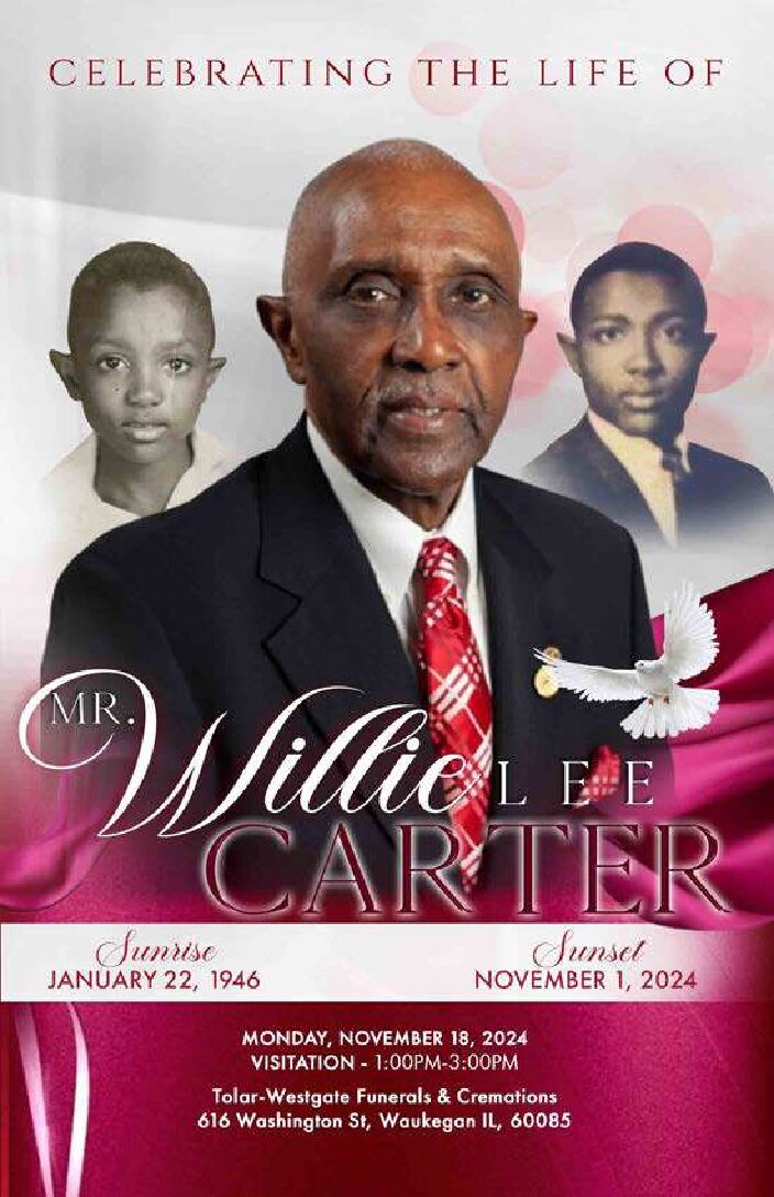 Willie Lee Carter 1946 – 2024