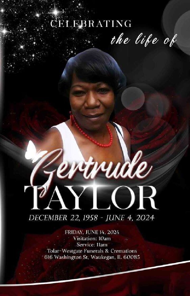 Ms. Gertrude Taylor 1958 – 2024