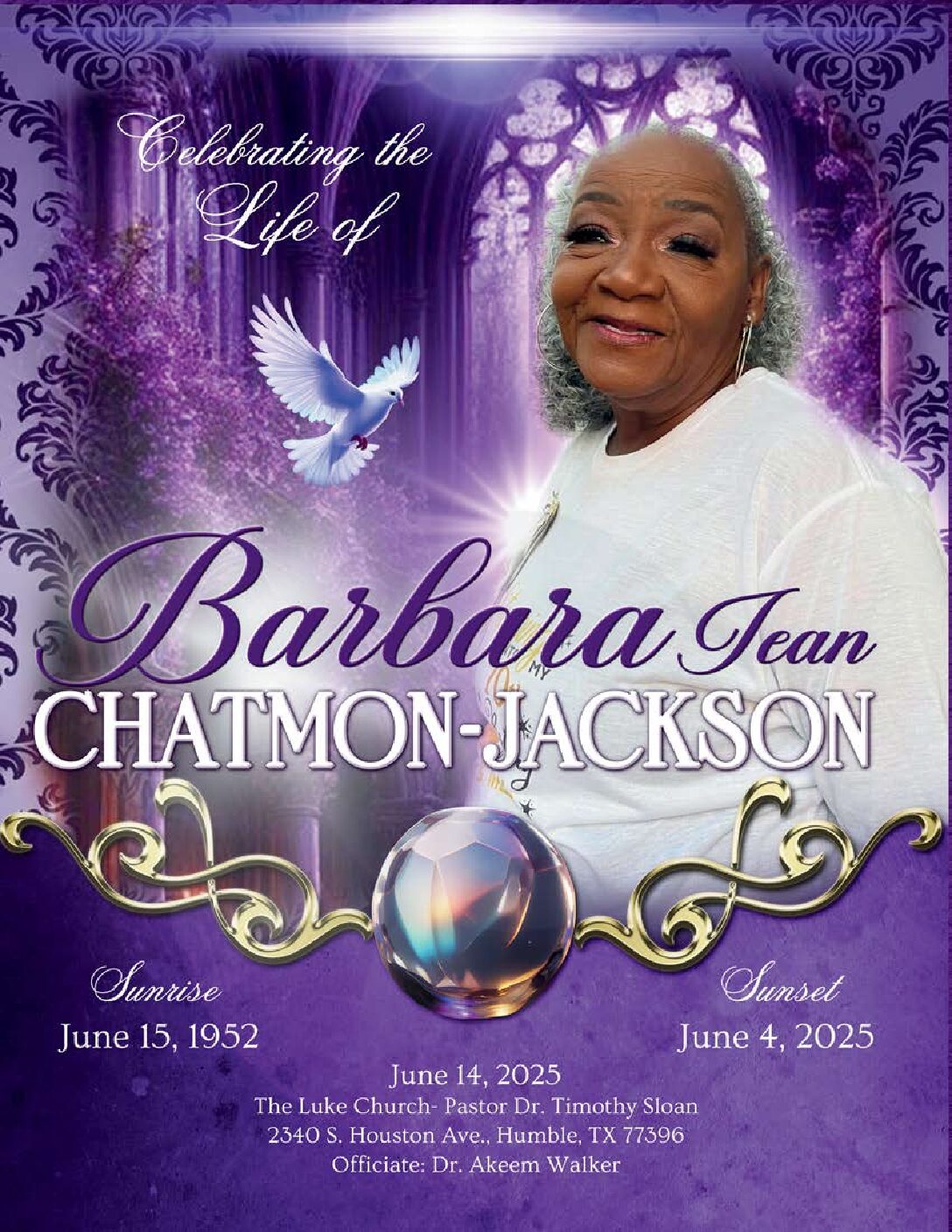 Barbara Jean Chatmon-Jackson 1952 – 2025