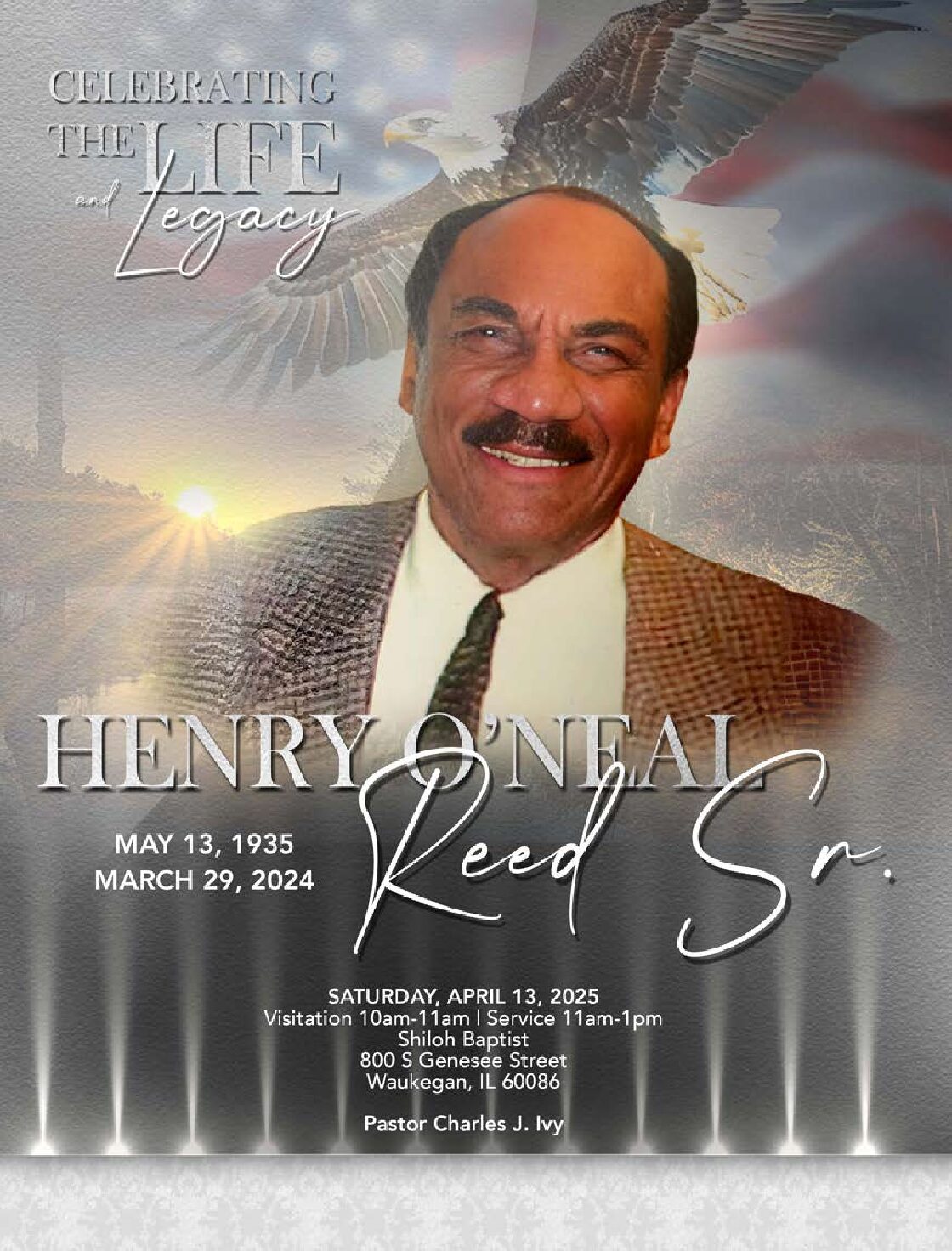 Henry O’Neal Reed Sr. 1935 – 2024