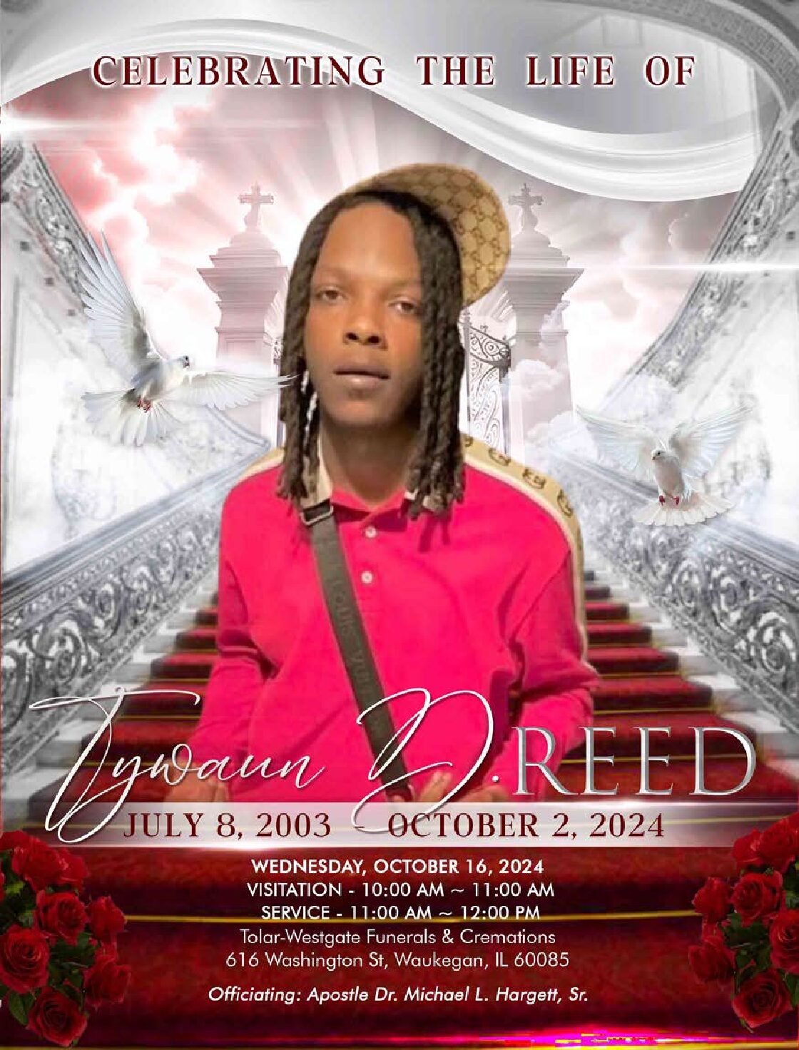 Tywaun D. Reed 2003-2024