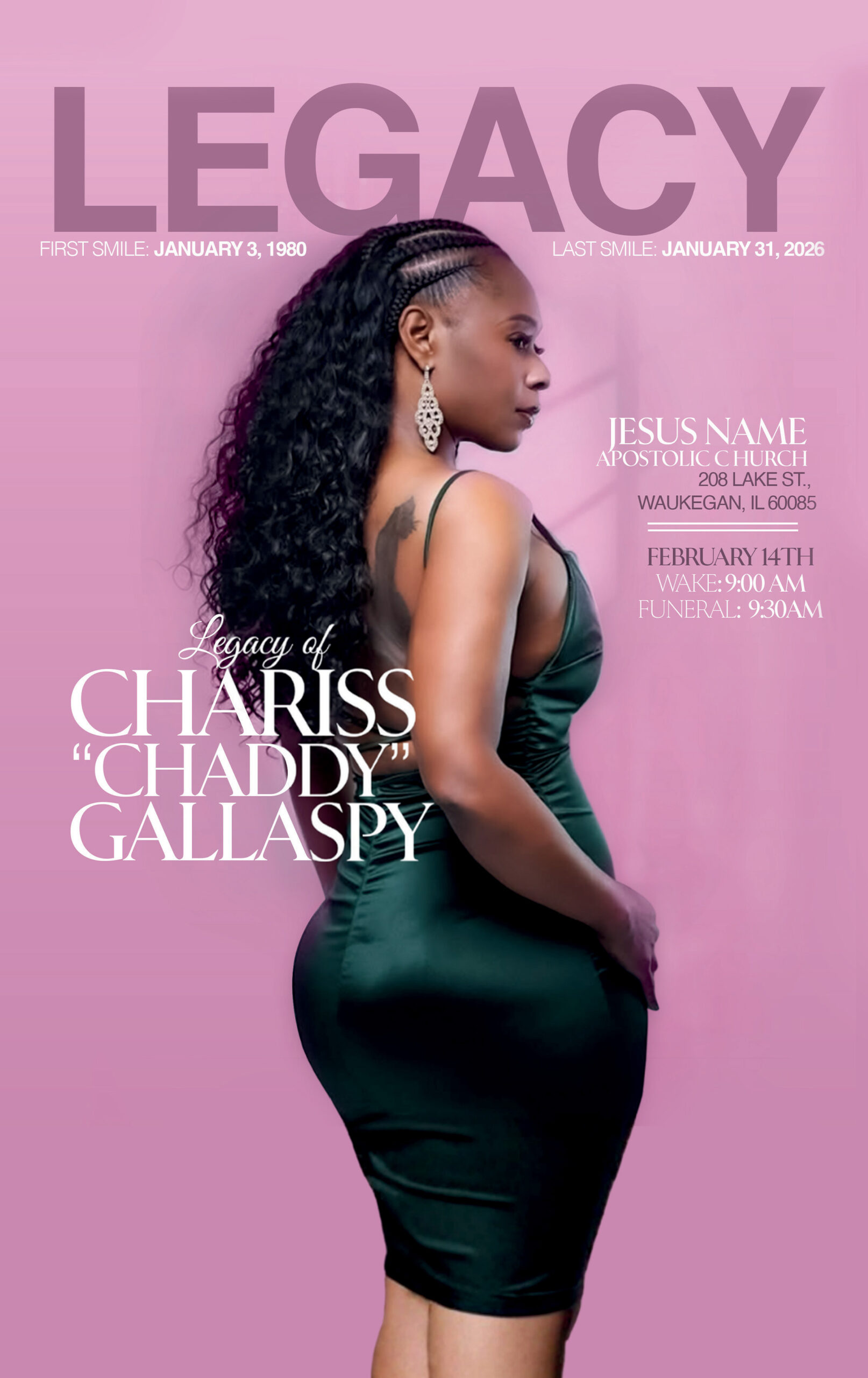 Chariss Gallaspy 1980-2026