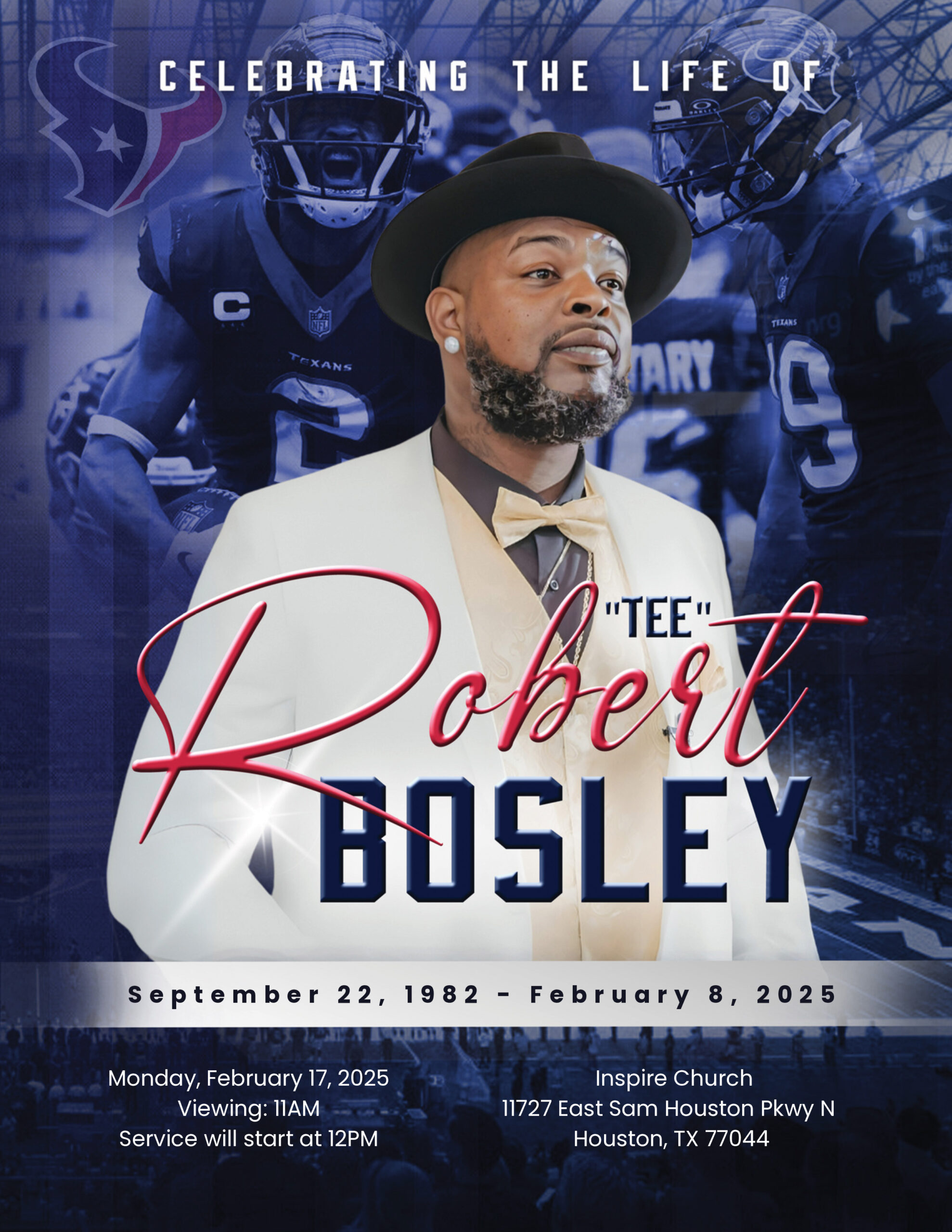 Robert Tee Bosley 1982 – 2025