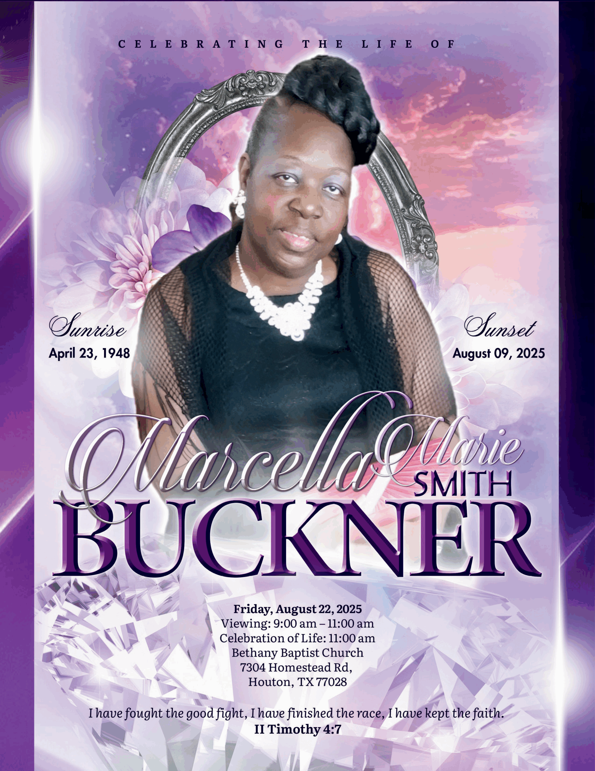 Marcella Marie Smith-Buckner 1948-2025