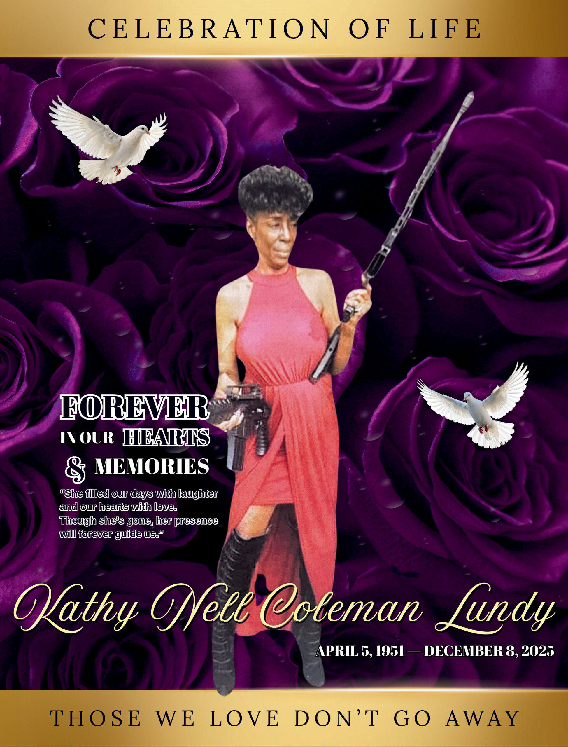 Kathy Nell Coleman Lundy 1951 – 2025