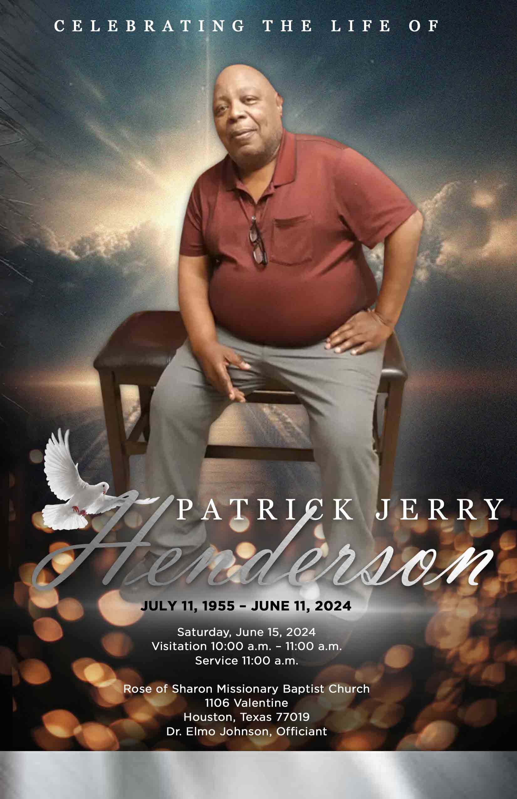 Patrick Jerry Henderson 1955-2024