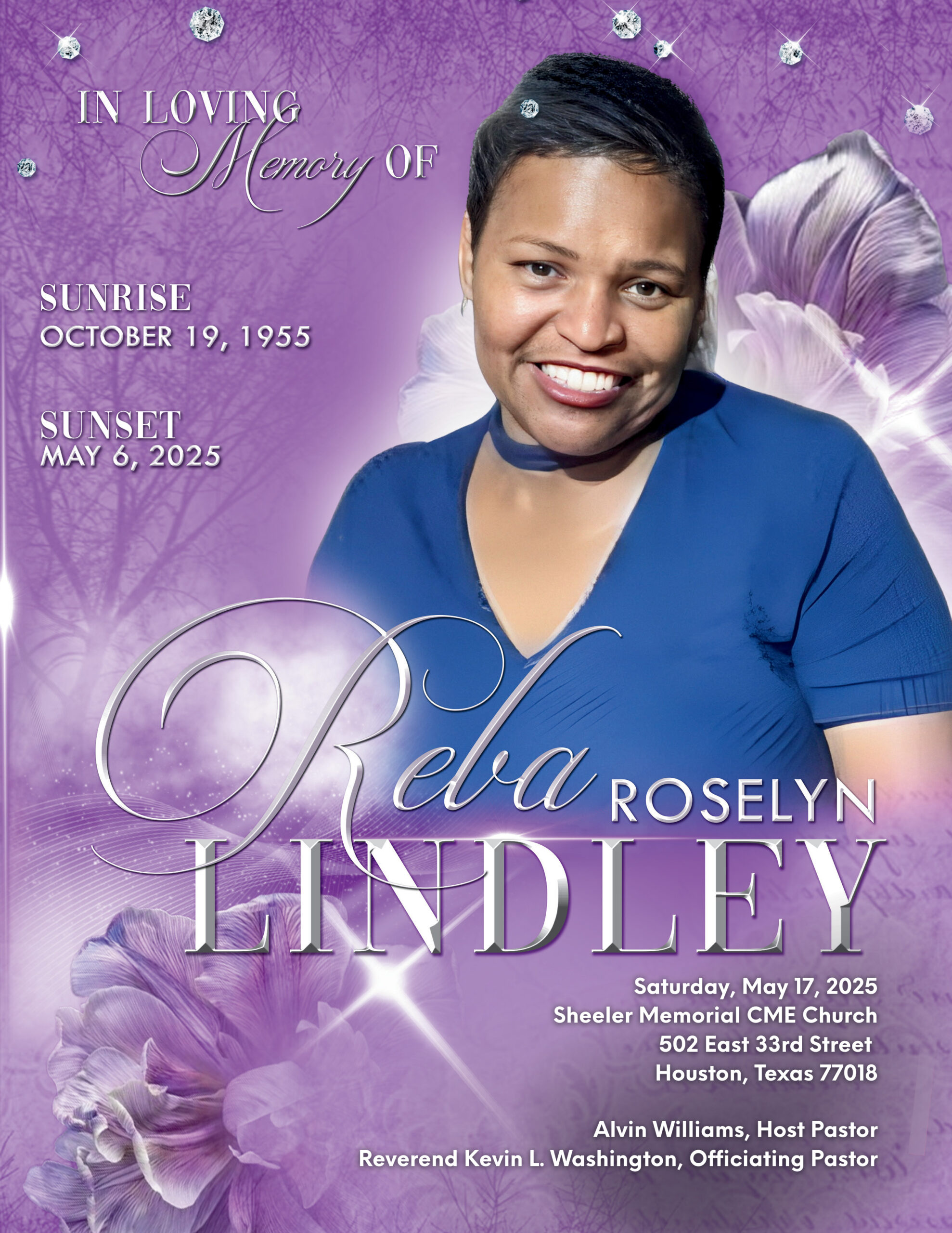 Reba Roselyn Lindley 1955 – 2025