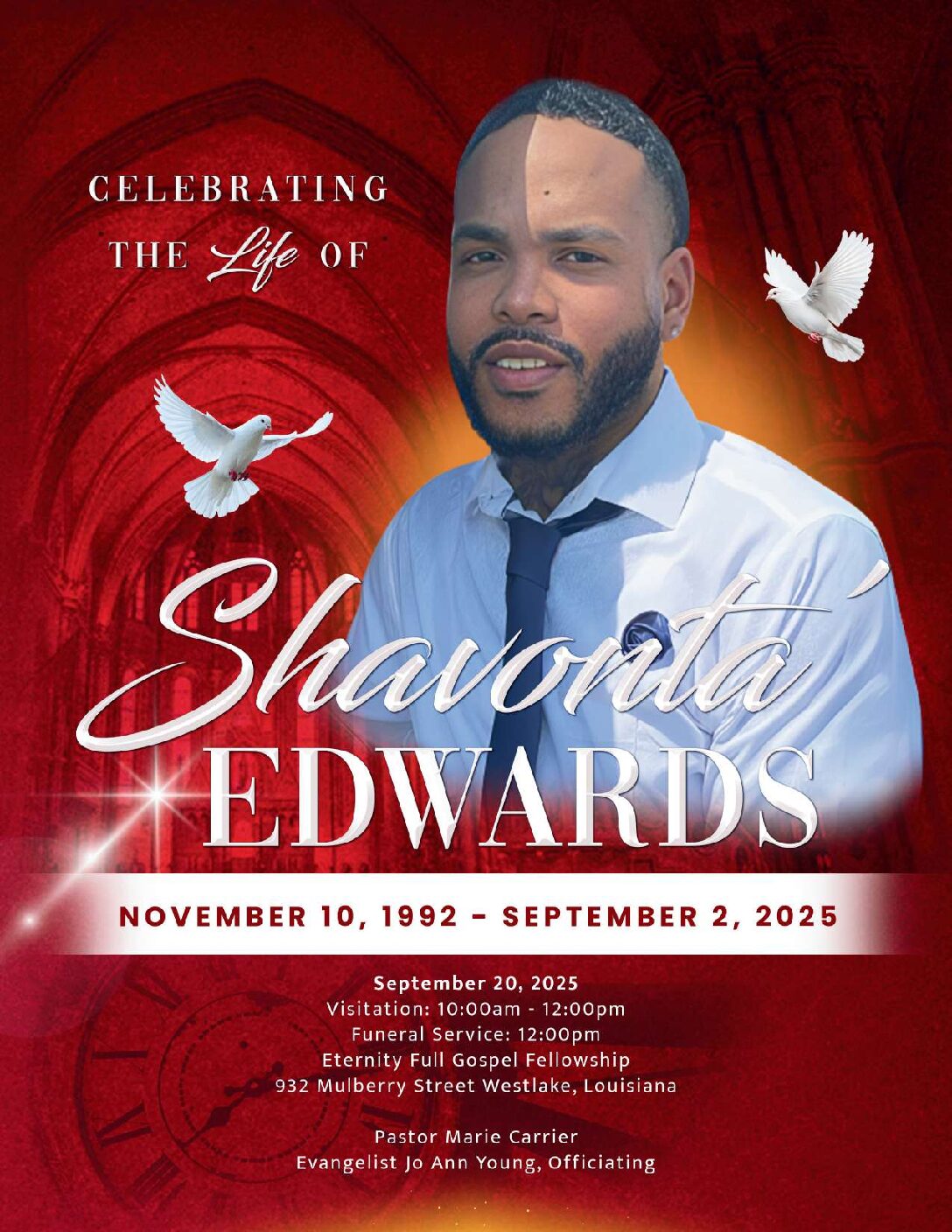 Shavonte Edwards 1992-2025