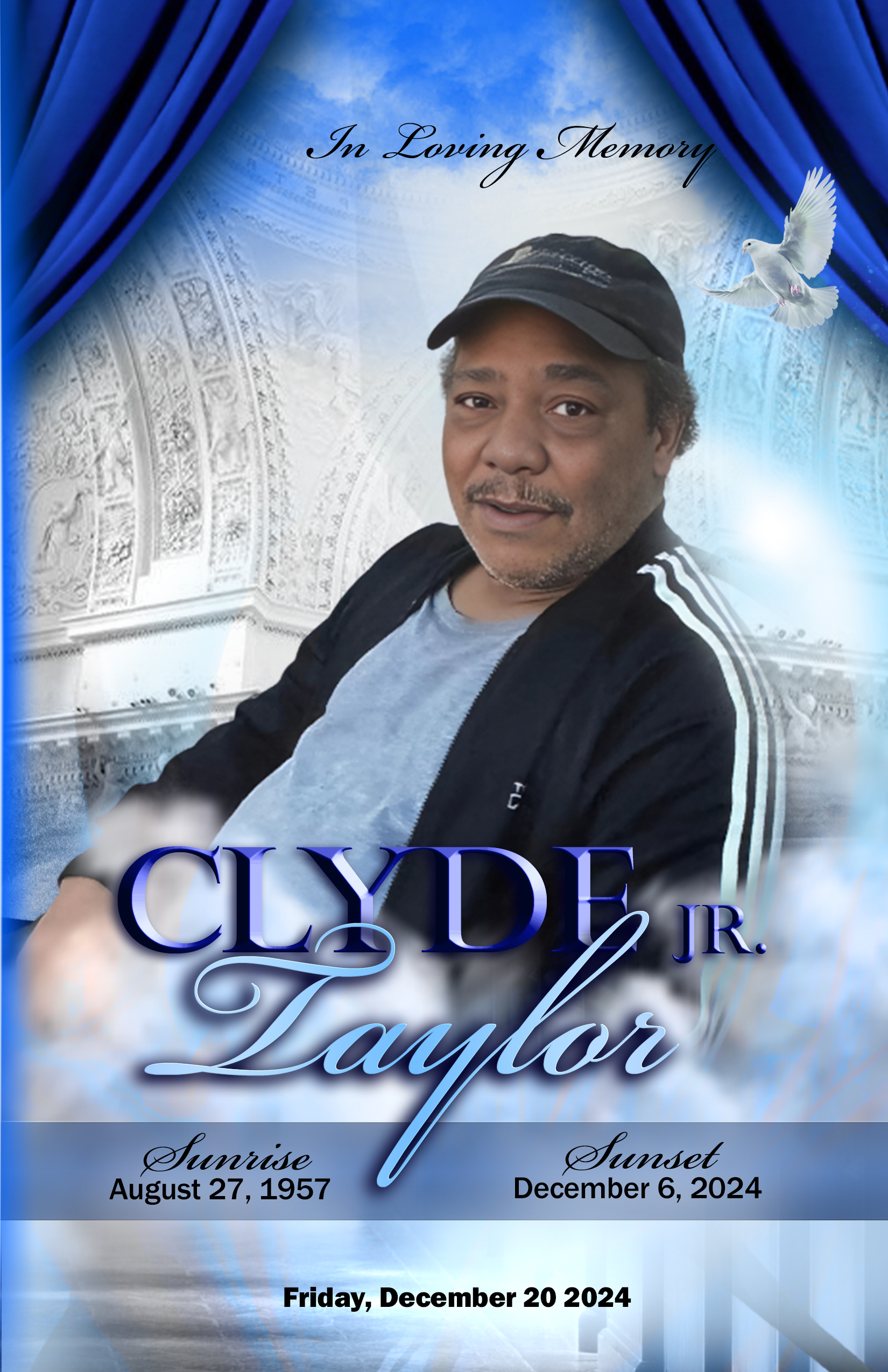 Clyde Taylor Jr. 1957-2024