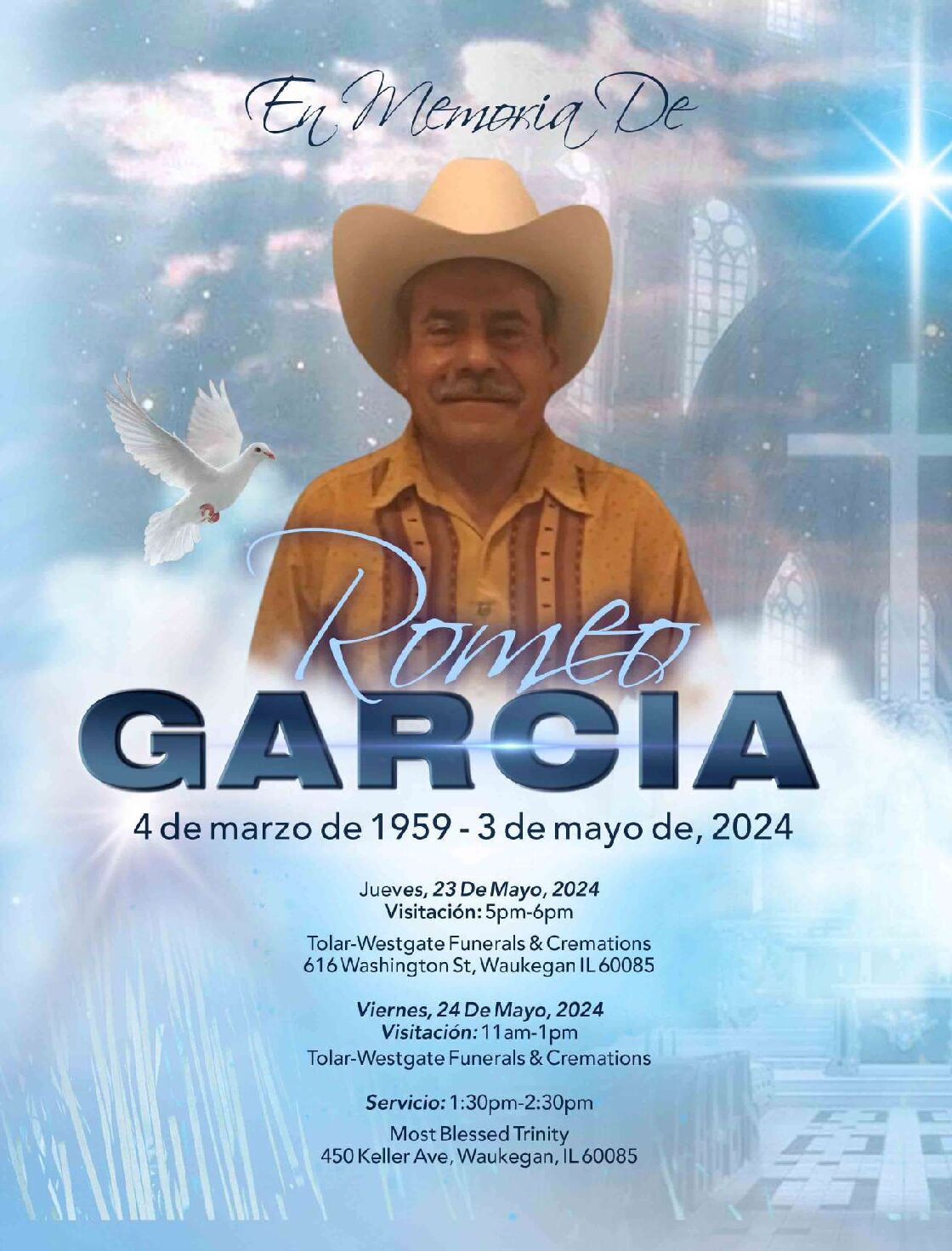 Romeo Garcia 1959 – 2024