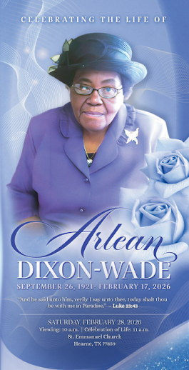 Arlean Dixon-Wade 1921-2026