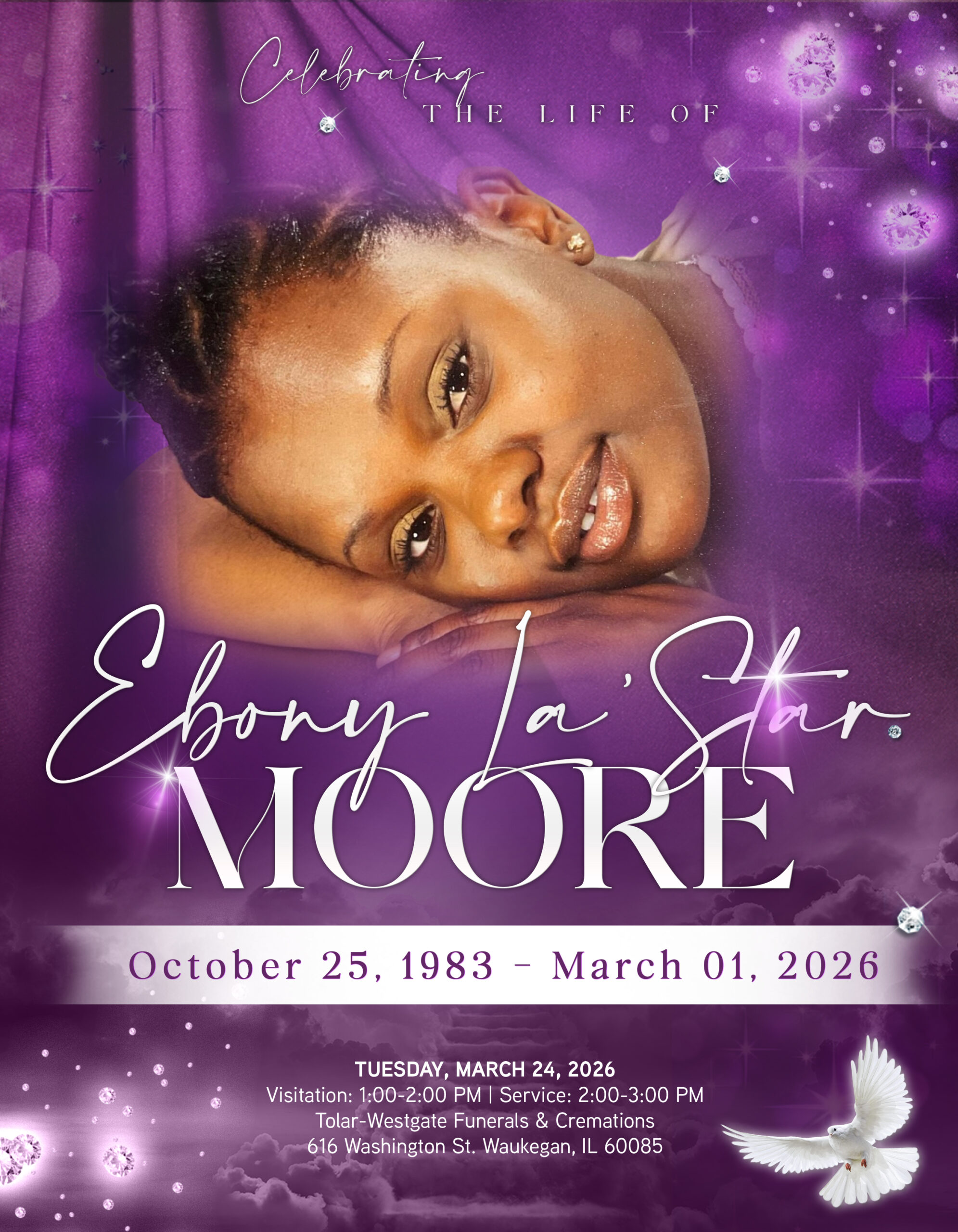 Ebony La’Star Moore 1983 – 2026