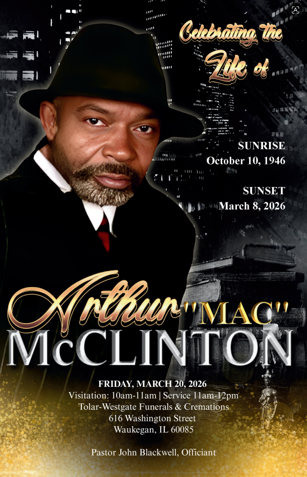 Arthur McClinton 1946 – 2026