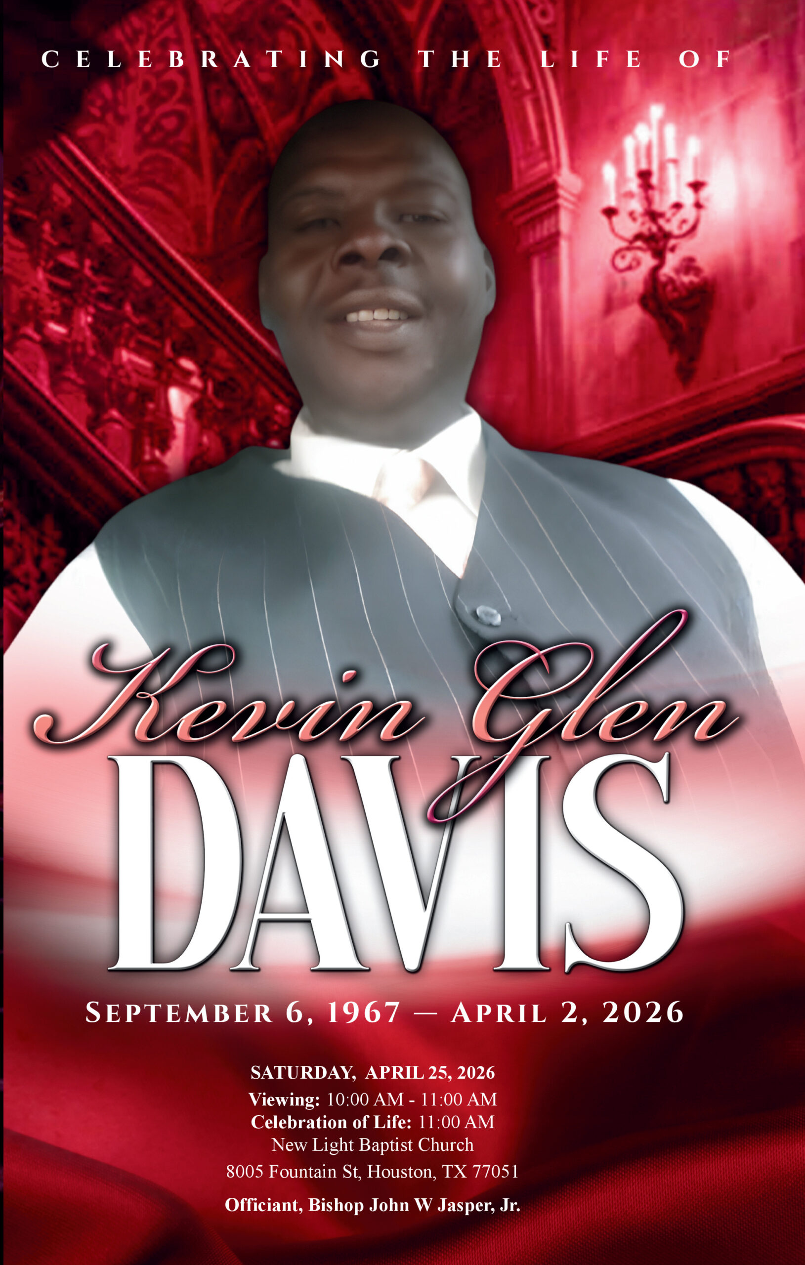 Kevin Glen Davis 1960-2026