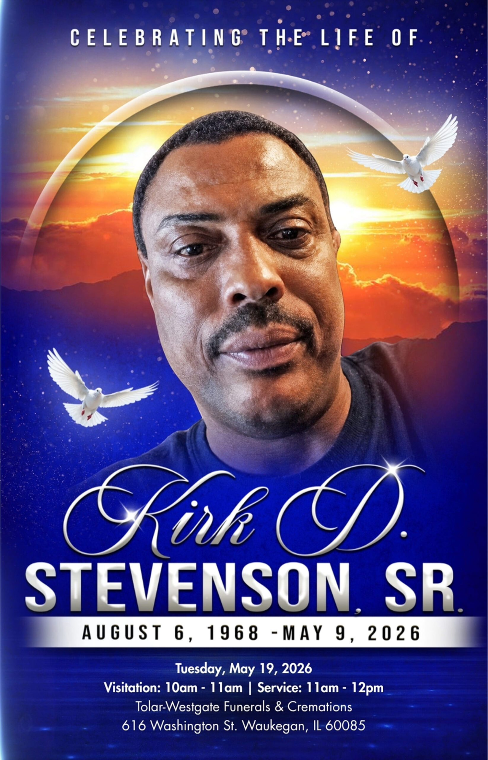 Kirk D. Stevenson, Sr. 1968 – 2026