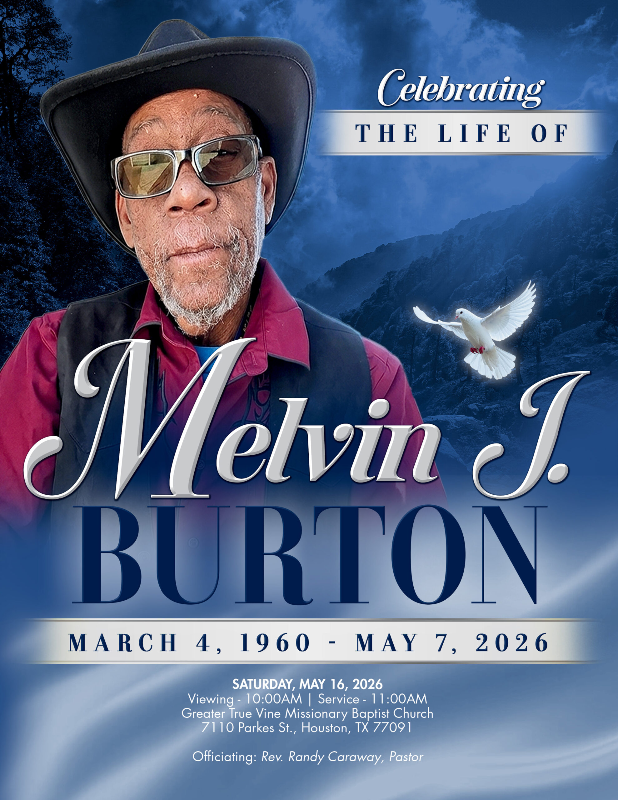 Melvin J. Burton 1960-2026