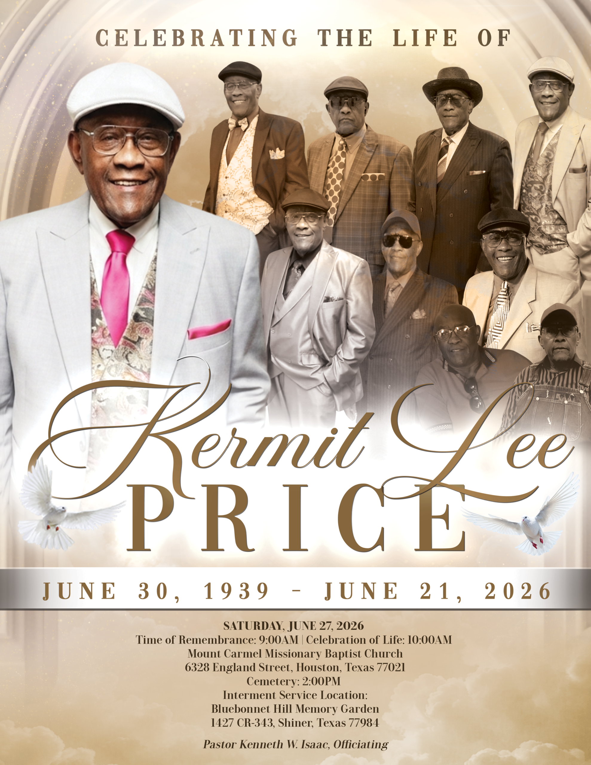Kermit Lee Price 1939-2026