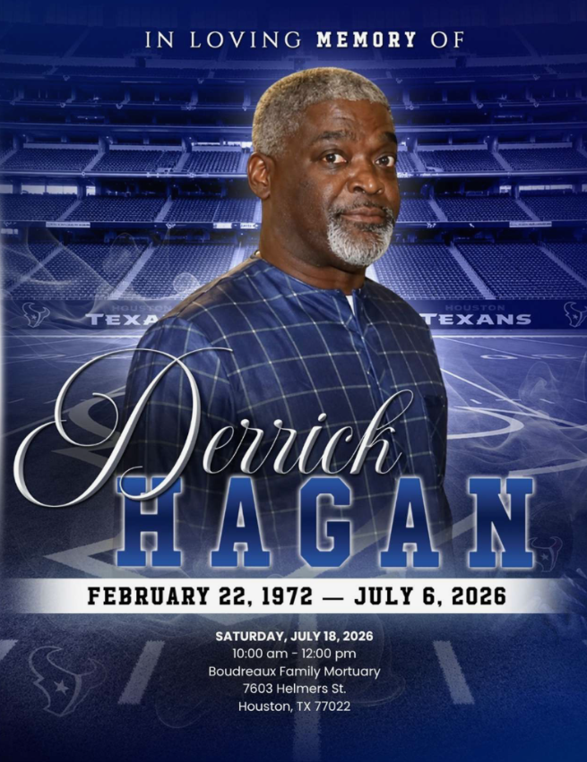 Derrick Hagan 1972 – 2026