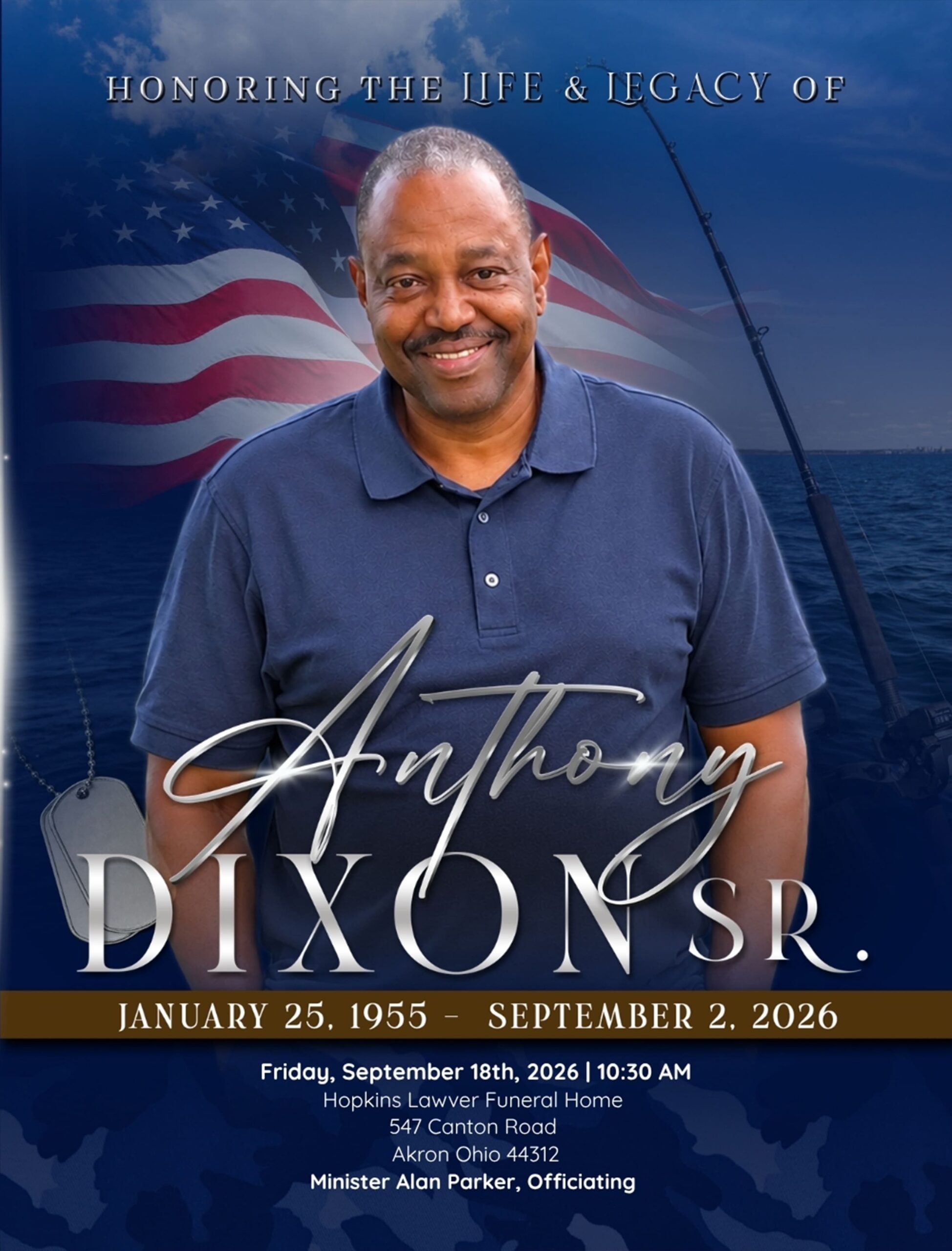 Anthony G. Dixon Sr. 1955 – 2026