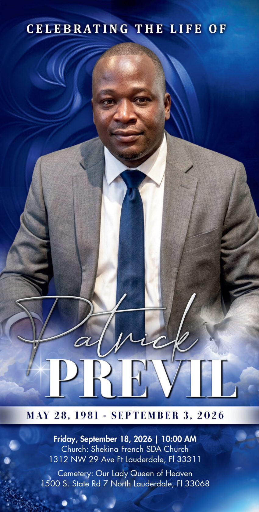 Patrick Previl 1981-2026