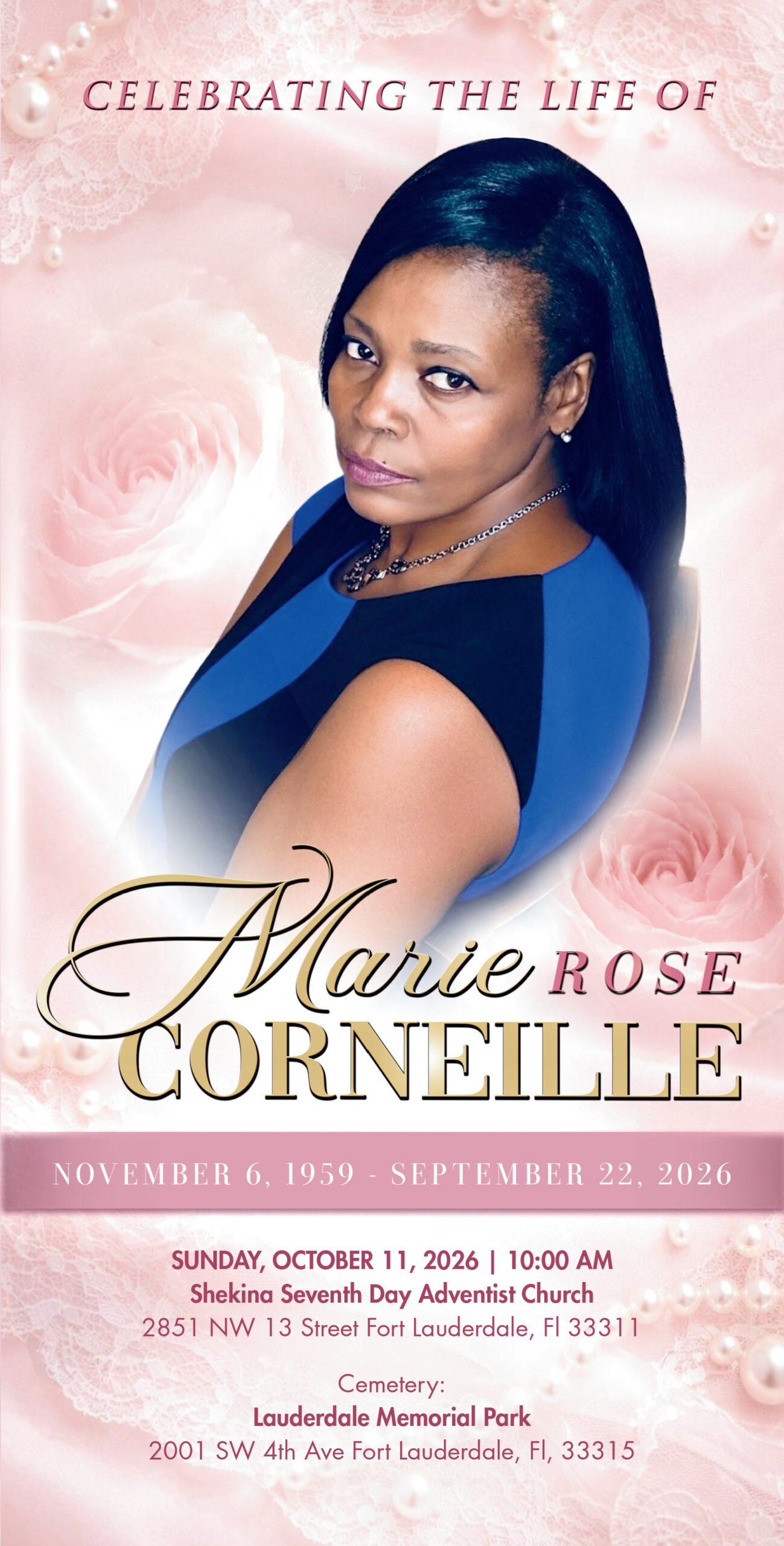 Marie-Rose Corneille 1959-2026