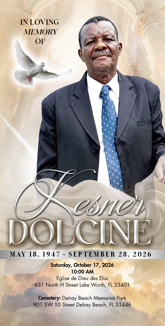 Kesner Dolcine 1947-2026