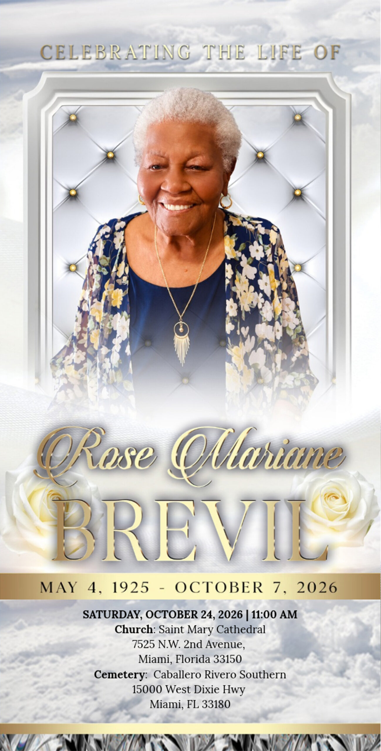 Rose Mariane Brevil 1925-2026