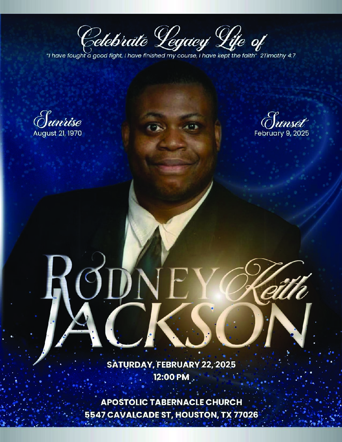 Rodney Jackson 1970-2025