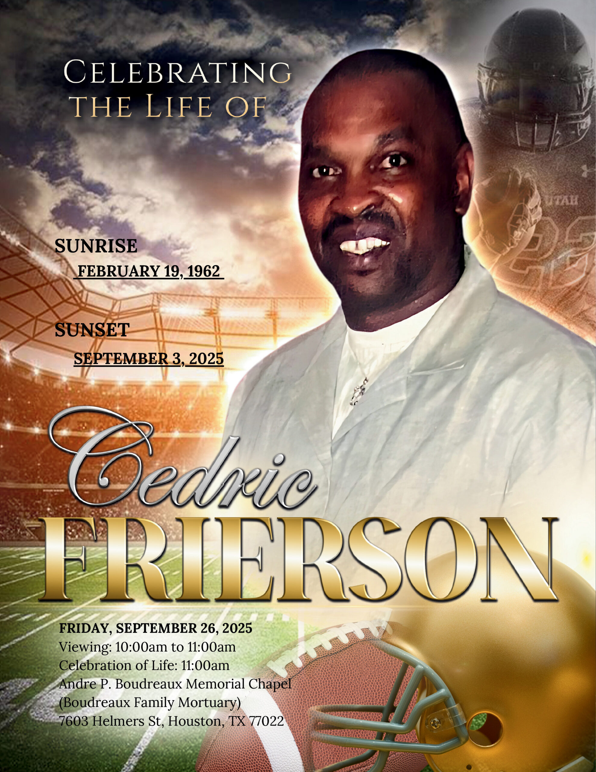 Cedric Frierson 1962-2025