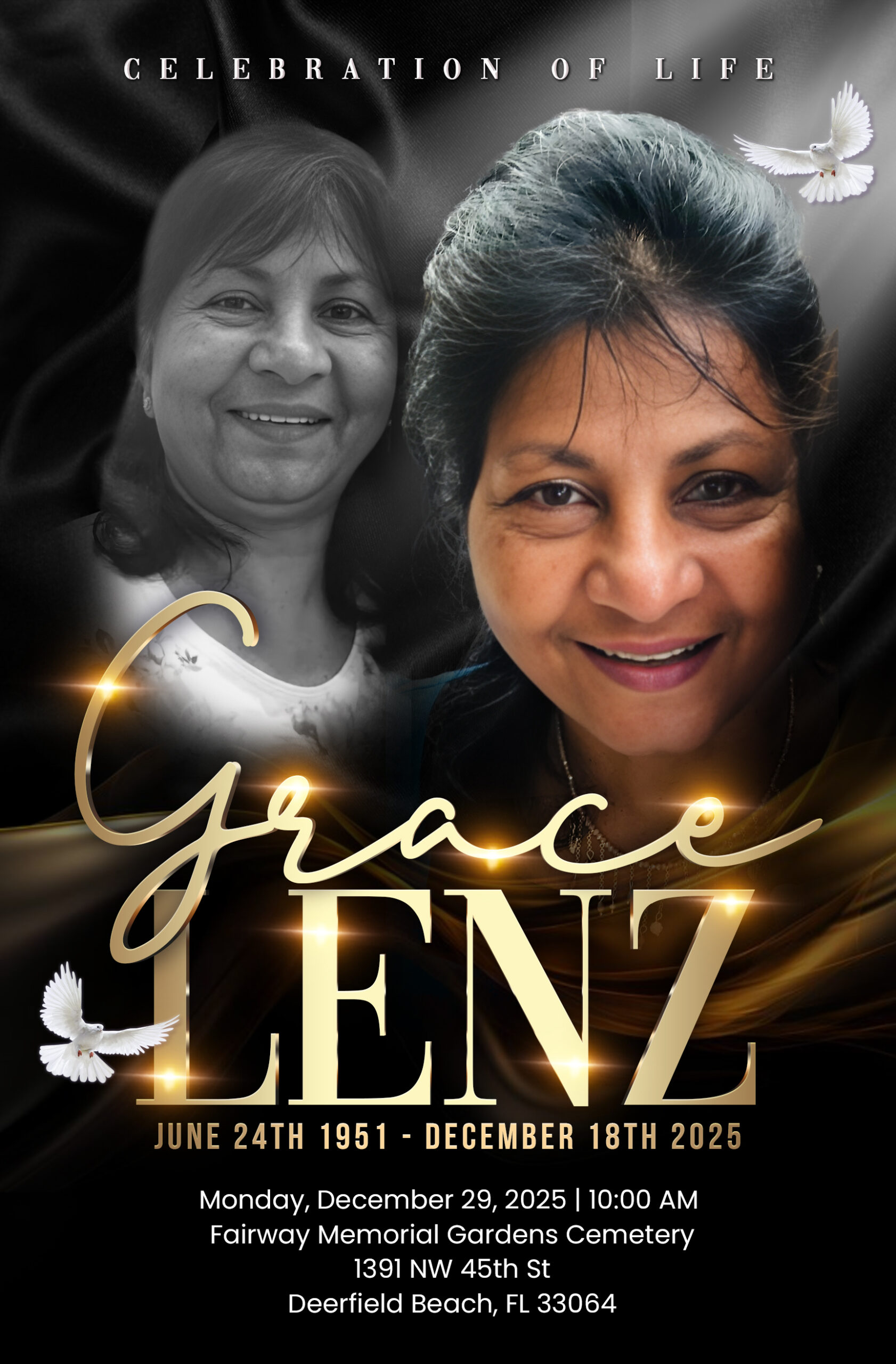Grace Lenz 1951 – 2025