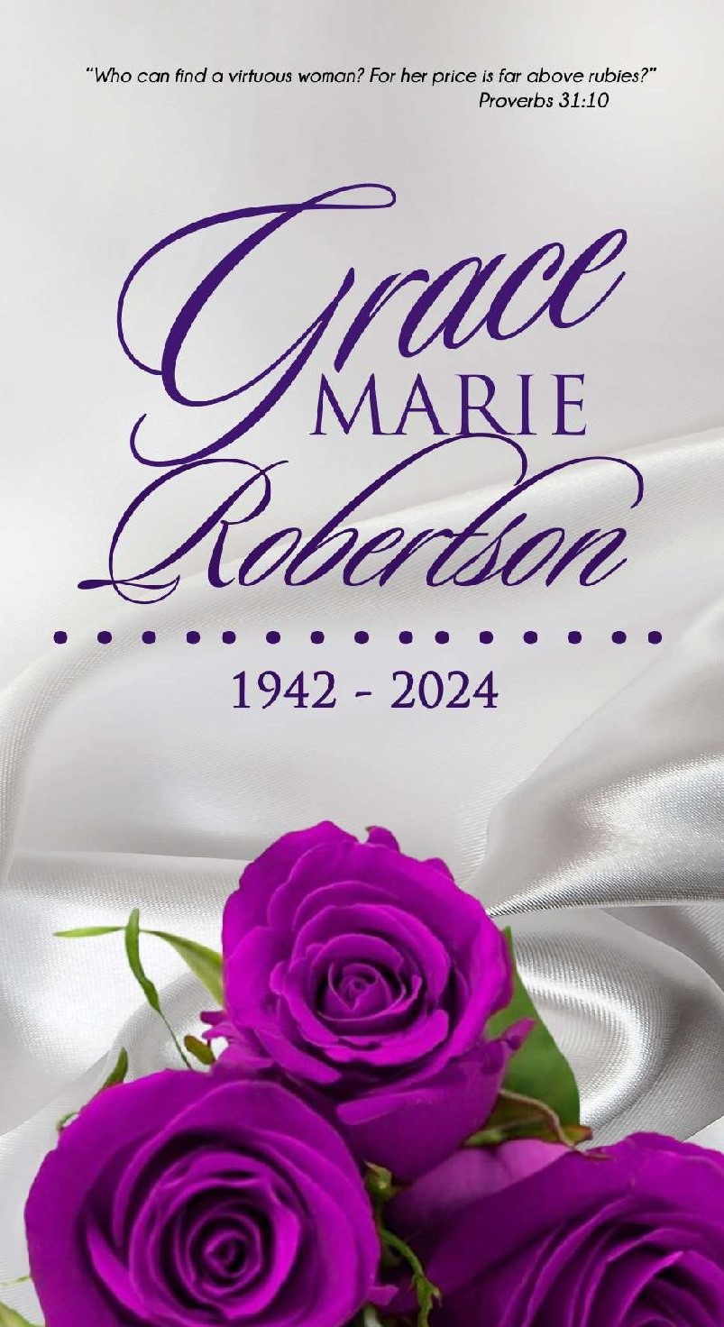 Grace Marie Robinson 1942 – 2024