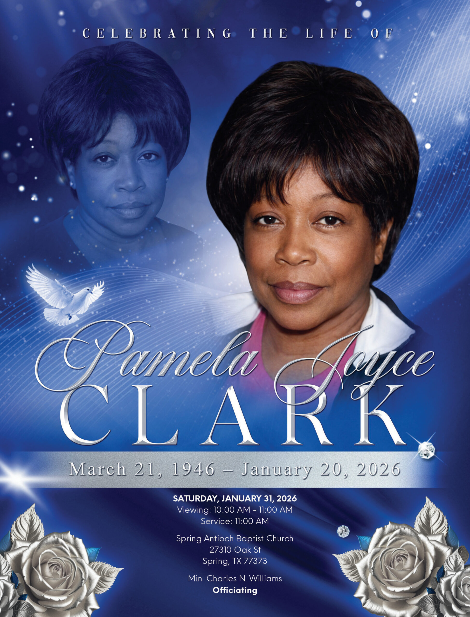 Pamela Joyce Clark 1946-2026