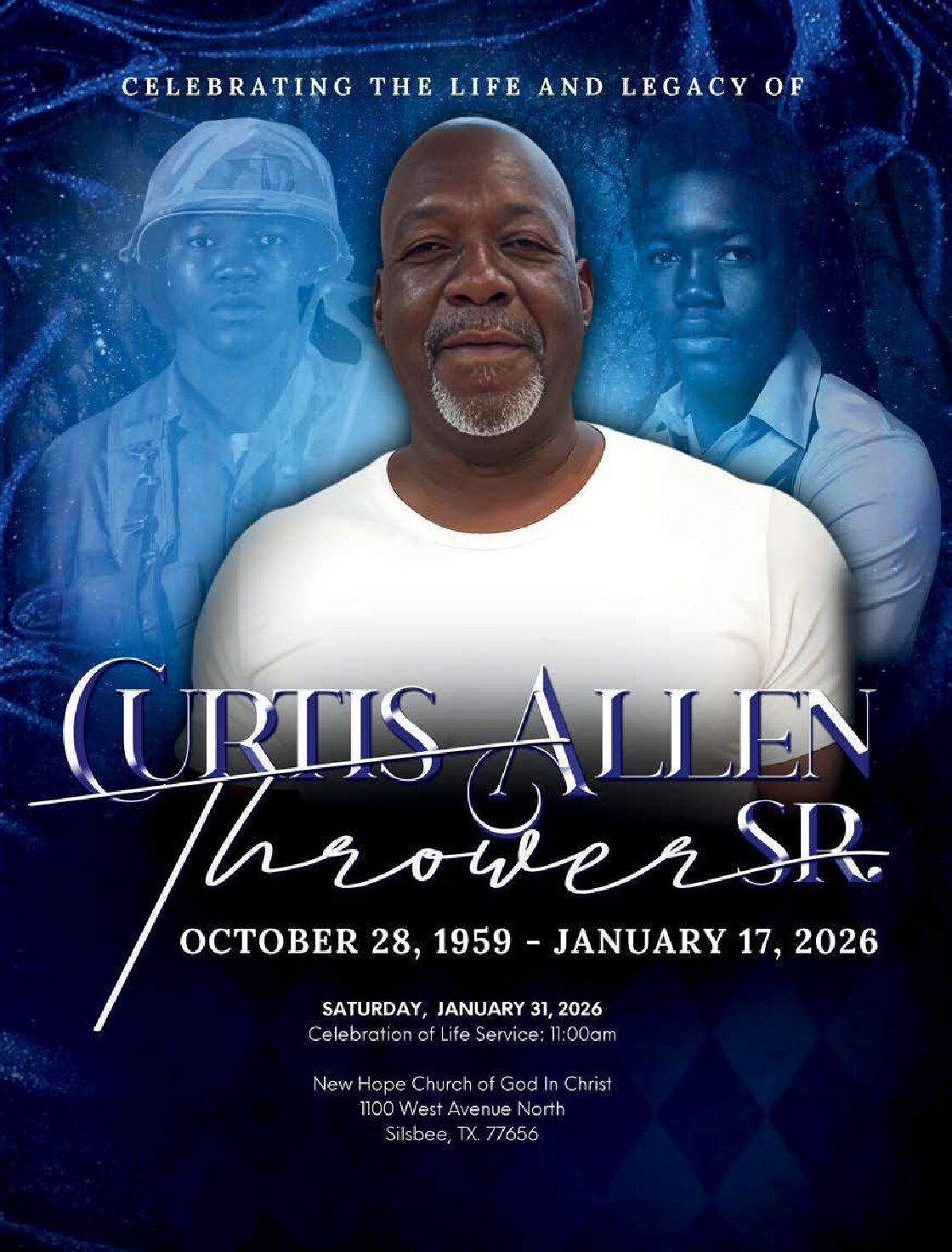 Curtis Allen Thrower Sr. 1959-2026