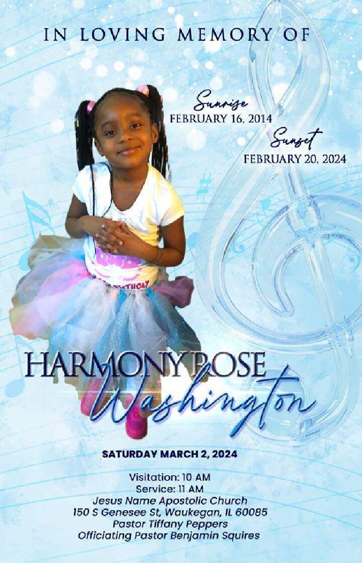 Harmony Rose Washington 2014-2024